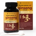 CHEONGHWA F&B Panax Ginseng pulbere, 10% ginsenosid (Total 20000 mg, 4 luni de aprovizionare), 4.23oz, +5 an crescut coreeană Red Panax Ginseng, Focus & Immune Support, Ultra-fine pulbere, non-GMO