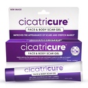 Cicatricure Avansat Scar Gel pentru Face & Body - Rezultate dovedite în 2 săptămâni, Tratamentul cicatrice pentru cicatrici chirurgicale, marci de stretch, cicatrici de arsuri și leziuni, Acnee Tratamentul cicatrice, 1 oz (28 g)