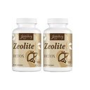 Capsule de dezintoxicare Zeolite, Charcoal organic activat, Bentonite Clay, 1-2 μm Clinoptilolit, Absorbţie maximă, Detoxifiere hepatică Gut corp complet pentru femei Bărbaţi, 180 capsule