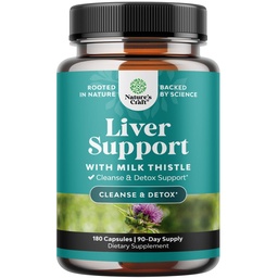 Liver Cleanse Support - Herbal Liver Support with Choline - 180 Count