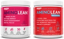 RSP NUTRITION AminoLean Pre Workout Energy (Frut Punch 30 Servings) cu AminoLean de recuperare post de antrenament Boost (Tropical Island Punch 30 Servings)