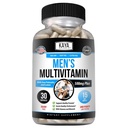 Kaya Naturals Multivitamine pentru barbati - Prostate Multivitamine - Multi Mineral Daily Supplement - Pastile pentru barbati - Suporturi Sanatos Prostate - Vitaminas para Hombres - 30 Capsule Veggie