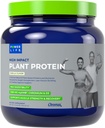 POWERLIFE High Impact Plant Protein Powder with 3000 MG of HMB, Plant-Based, No Sugar Added, Vegan, Keto Friendly, Non-GMO (Vanilla - New Formula)