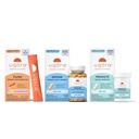 Regimul complet Uqora cu Flush, Aparare & Promovare - Suport Tract urinar cu D-Manoză, Vitamina C, extract de ceai verde, Probiotice & mai mult - Suport complet de sanatate vezica* - 3-Parte Bundle