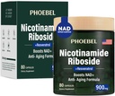Newly NAD + Supliment - Resveratrol, Liposomal Nicotinamidă Ribozidă, Querbetin - Supliment NAD de înaltă puritate pentru energie, Focus - 80 Conte,900mg