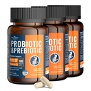 100 Miliarde Probiotice pentru bărbaţi şi femei 27 Tulpini 5 Prebiotice organice pentru sanatate digestiva si imuna, sustine diareea gaz de balonare, non-GMO, Zero Fillers 