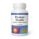 Factori naturali, Formula de sănătate prostată, Suport Herbal pentru un prostat sănătos cu Saw Palmetto și Turmeric, 60 softgel (60 portii)