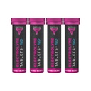 Tablete de hidratare tactică- efervescentă a fluidelor, de înlocuire a electroliţilor şi de prevenire a metabolizării, 4 ambalaje, 40 serviri (mixate Berry)