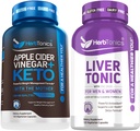 Herbtonics Apple Cidru Oţet Capsule Plus Keto BHB 