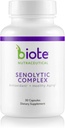 Biote Nutraceuticals - Complex SENOLYTIC - Antioxidanți + Îmbătrânire sănătoasă (30 capsule)