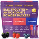 Keto Vitals Berry Electrolytes Pachete de pulbere fără zahăr 