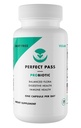PASS PERFECT Probiotic, Natural Bacillus Spore Straiuri umane cu 100% Rata de supraviețuire prin acidul gastric și Bilă pentru wellness gutos și digestiv, Vegetarian, 30 capsule