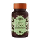 Herbs Etc. Lung Tonic - Suplimentul pulmonar pentru suport bronşic - Suport respirativ sănătos cu Mullein, Horehound & Grindelia - 60 Softgels