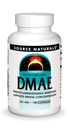 Sursa Naturals DMAE, Dimetilaminoetanol Bitartrat - Susţine concentraţia mentală*, 351mg - 100 capsule