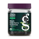 Gaia Herbs GaiaKids Black Elderberry Daily Gummies for Kids - Delicious Immune Supplement - Certified Organic Black Elderberberries for Immune System Support - 40 Gummies (40-Day Support)