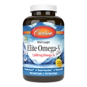 Carlson Labs Wild Prins Elite Omega-3, 1600mg, Omega 3s, Soft Gels, 90 Conte