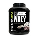 NutraBio Classic Whey Proteine Powder- Full-Spectru Amino Acid Profile - Fără Fillere, Culori Artificiale, Conservatori - Index Glicemic Scăzut - Ice Cream Cookie Dream, 5 Lire