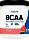 Nutricost BCAA pulbere (Watermelon, 30 Servings) - Optimal 2:1:1 Raport