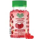 Apple Cidru Oțet Jelly Bean Gummies cu mama și ghimbir, Vegetarian Suplimente dietetice pentru bărbați și femei, Digestive Health Support, 120 Apple Blast Jelly Beans, Kosher