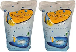Fibră Clear 9 oz 2 pachet 4009DC Filtru celuloză Media DE Alternative pentru piscine