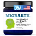 Vigor Migrastil Soothing Neck & Shoulder Cream - Fast-Action & Powerful - Non-Greasy Topical Cream (4 oz.) Made in The USA