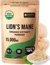 Numami Organic Lions Mane Mushroom Extract pulbere 