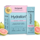 Feel Goods Hydration Hero, 1000mg Electrolytes Powder, Sugar Free, Magneziu, Apa organica de nuca de cocos, L Theanine, Vitamina C & B12, Non GOM, Keto, Vegan, Electrolyte Packets 