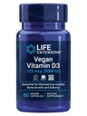 Life Extensie Vegan Vitamina D3, 125 mcg (5000 UI), collecalciferol din Algae, Imun, Bone & Whole-Body Health, Gluten-Free, Non-GMO, 1 Daily, Vegan, 60 Vegan Capsule