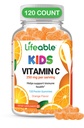 Gumele de vitamina C ale doctorului pentru copii - Vegan, fără OMG-uri și gluten - Pectin Chews - Supliment alimentar pentru copii - 250 mg de vitamina C - 120 jeleu [60 Doze]