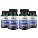 Swanson Apigenin-Bioflavonoid Suplimentul Natural Prostat-Metabolism și Nervi de asistență pentru sănătate-Poate suporta somn și relaxare 90 Caps, 50mg Fiecare ambalaj 4