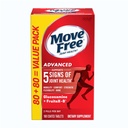 Mutare gratuit avansat Glucosamină Chondroitin + calciu Fructoborat supliment de sprijin comun, sprijină mobilitate Confort de putere Flexibilitate & Bone - 160 comprimate (80 portii) *