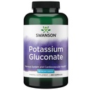 Swanson Potasiu (gluconat) 99 Milligrame 250 capsule