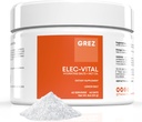 GREZ ELEC-Vital Electrolits Powder No Sugar - Hydration Powder, Keto Electrolytes No Sugar - Complete Mineral Support, Sodiu, Potasiu, Magneziu, Zinc - 60 Servings