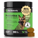 Probioticele Onestităţii Animalelor de companie pentru câini pentru diaree ocazională şi suport intestinal, Enzimele digestive cu prebiotice pentru sănătatea gutei pentru câini, Imunitate Sănătate şi Mâncărime (Duck 90 ct)
