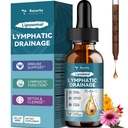 Limfatice lipozomale Picături de drenaj lipozomal - 11 în 1 Organic Limphatic Drenaj Supliment cu Brodock Root, Echinacea, Elderberry, Calendula, Cleavers Herb, Dandelion Sprijină Lymphatic Health 2 FL.OZ