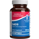Absorbție mare CoQ10 100 mg Softgels - Formula clinică Coenzime Q10 100mg pentru inima pielii Energie antioxidant și suport cerebral - Ușor de înghițit - Made in the USA in cGMP Facilități - 60 Servings