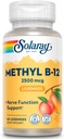 SOLARAY B 12 supliment de metil Lozenge, 2500mcg 