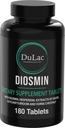 Dulàc - Diosmin Hesperidin 1000 mg Supliment alimentar 180 comprimate, imbogatit cu extract de cai Chestnut si Butchers Broom
