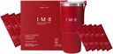 IM8 Beckham Stack Set, Longevity NAD Supliment & Essentials All-in-One Multivitamine Supplement Powder, pentru Anti Aging & Global Wellness (30 Servings, Beckham Stack - Travel Set)