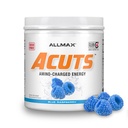 ALIMAX Nutrition AINICUTS (ACUTS), Amino-Charged Energy Drink with Taurina, L-Carnitina, Green Bean extract, Blue Raspberry, 36 Servings