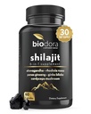 6-in-1 Silajit Supliment 300mg, Mood si suport energetic Supliment cu 60mg Pure Ashwagandha, Rhodiola Rosea Panax Ginseng pentru Suport Imun, Memorie si Focus, 85+ Trace Minerale, 60 Capsule