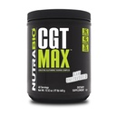 NutraBio CGT-MAX pulbere- Creatină, glutamina și taurina pentru a sprijini recuperarea musculară și puterea - 40 Serviri - Nearomatizate