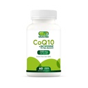 Suport energetic CoQ10 pur cu bioperină, 200 mg per Serving, 60 capsule vegetale, gluten-free, non-GMO