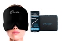 TheraICE Migraine Headache Relief Cap, Hot & Cold Therapy Hat, Migraine Relief Cap, Cool Gel Head Wrap, Headache Cap Ice Pack Mask + TheraICE PROpack Hot & Cold Therapy Reusable Cold Gel Ice Pack