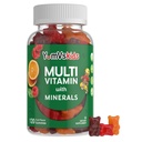 YumVs Kids Multivitamine Gummies - fructe aromate pentru copii Multivitamine - copii Vitamine Multivitamine Gummy cu 12 Minerale & Vitamine A C D3 E B6 B12 (120 Count (Pachet de 1)