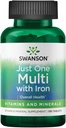 Swanson Century Formula Multivitamine cu fier 130 Taburi