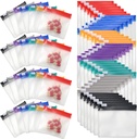 35&70 Buchete de pastile Pungi cu fermoar, Anglecai Pungă cu pastile reutilizabilă pentru pungi de medicamente Portable Self Sealing Travel Medicine Pachete cu pungi de droguri Slide Lock (70)