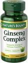 Natura's Bounty Ginseng Complex Herbal Health Capsules 75 ea (Pachet de 5)