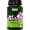 Silymarin Milk Thistle Capsule de dezintoxicare pentru ficat gras, Alcachofa y Cardo Mariano con Silimarina para el Higado Graso, Ficat Cleanse Detox & Reparație Formula w/Antichoke Extract. 120Număr