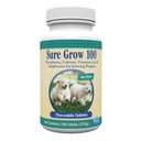 PetAg Sigur creşte 100 - promovează dezvoltarea optimă a oaselor la căţei Opt săptămâni şi mai în vârstă - cu calciu, fosfor şi vitamine A & D - 100 comprimate masticabile